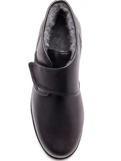 Homme Pédiconfort Bottillons cuir fourrés extra larges