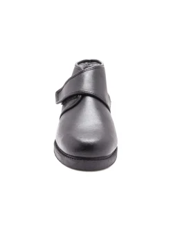 Homme Pédiconfort Bottillons cuir fourrés extra larges