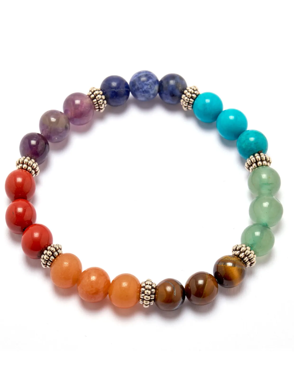 Femme Daxon Bracelet 7 chakras