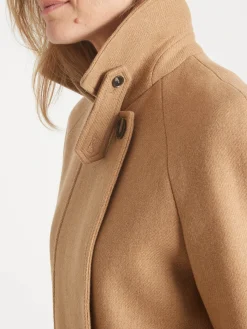 Femme Daxon Caban 50% laine large col