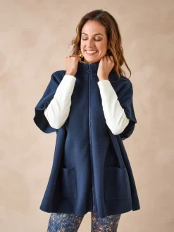 Femme Daxon Cape en maille milano