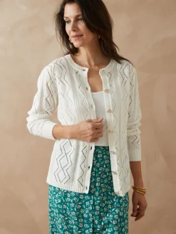 Femme Daxon Cardigan en maille fantaisie
