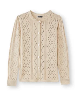 Femme Daxon Cardigan en maille fantaisie