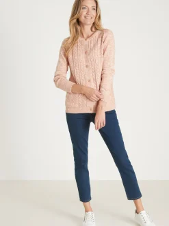 Femme Daxon Cardigan en maille torsadée