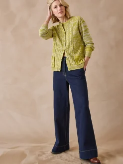 Femme Daxon Cardigan en maille torsadée