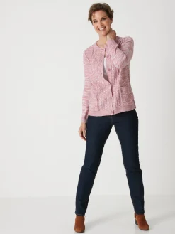 Femme Daxon Cardigan en maille torsadée