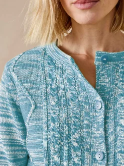 Femme Daxon Cardigan en maille torsadée