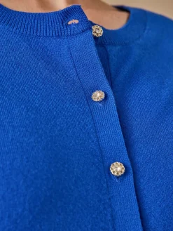 Femme Daxon Cardigan élégant boutons-bijoux