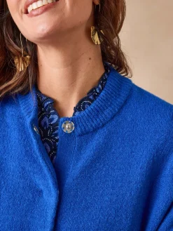 Femme Daxon Cardigan poches kangourou