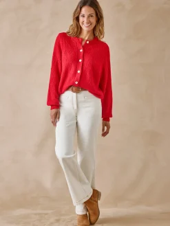 Femme Daxon Cardigan point ajouré fantaisie