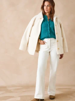 Femme Daxon Cardigan points fantaisie ajourés