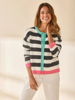 Femme Daxon Cardigan rayé