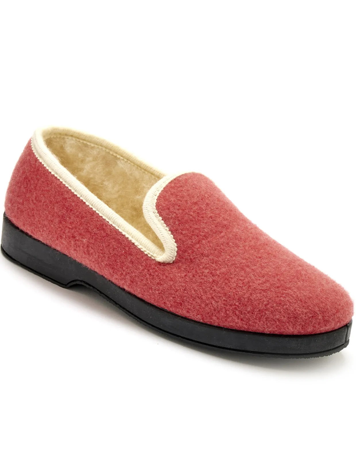 Femme Pédiconfort Charentaises entièrement fourrées laine