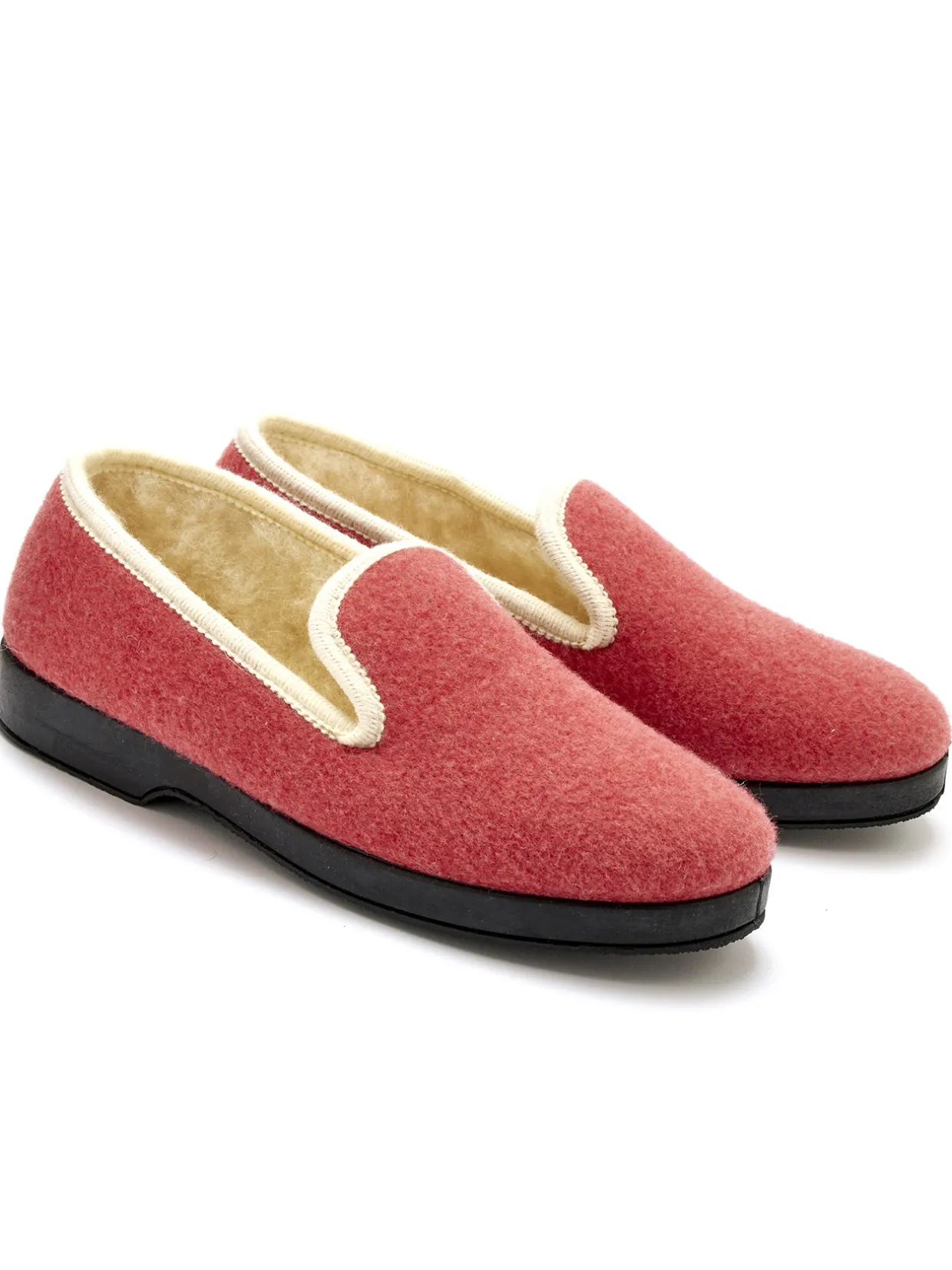 Femme Pédiconfort Charentaises entièrement fourrées laine