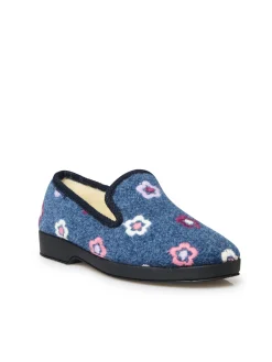 Femme Pédiconfort Charentaises entièrement fourrées laine