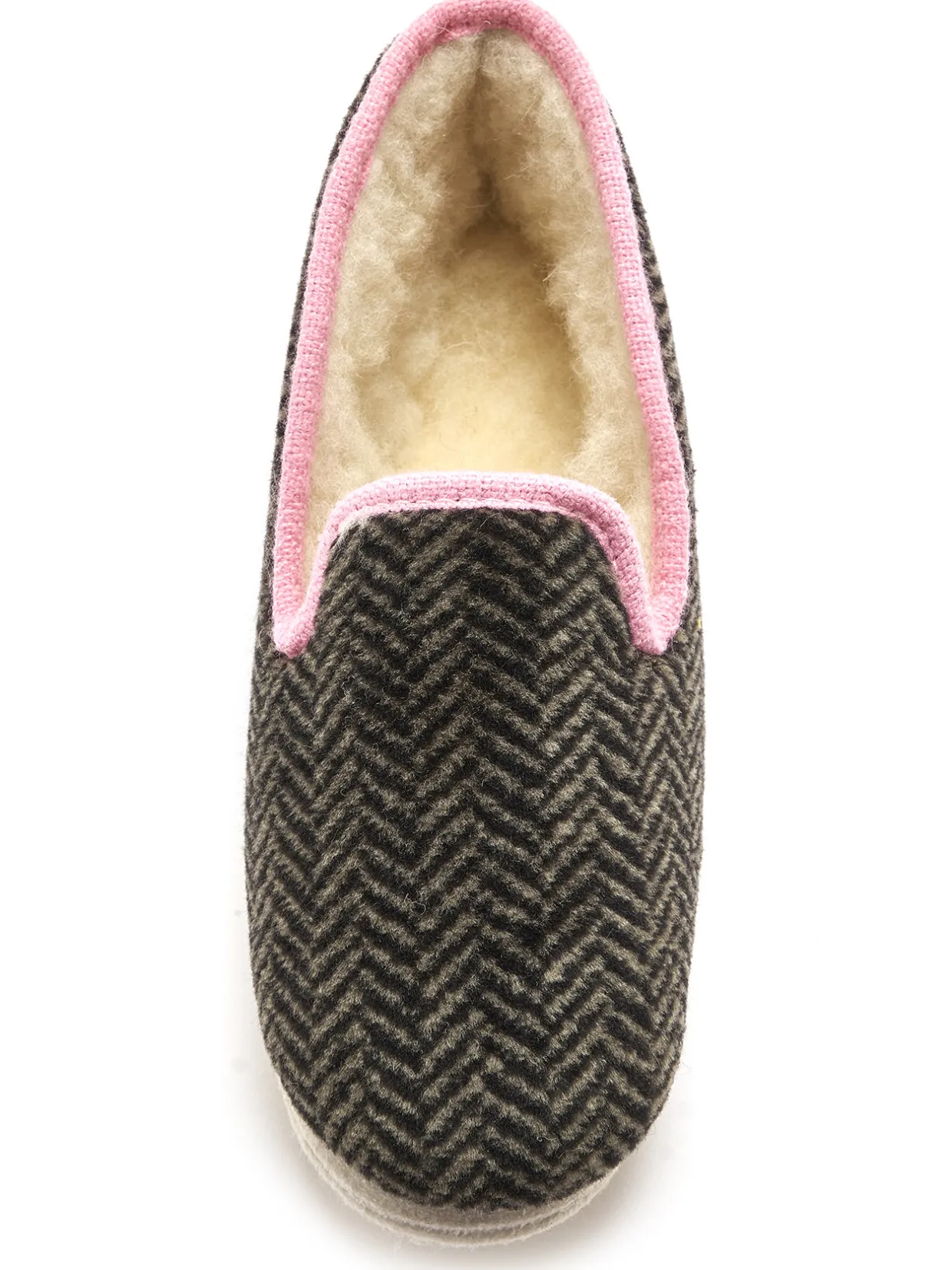 Femme Pédiconfort Charentaises fourrées semelle feutre