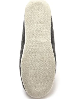 Homme Pédiconfort Charentaises fourrées semelle feutre