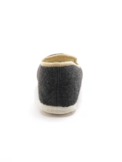 Homme Pédiconfort Charentaises fourrées semelle feutre