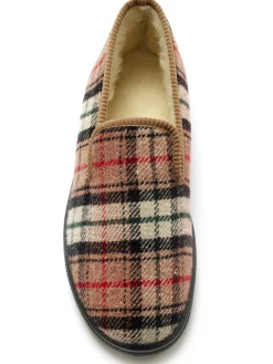 Homme Pédiconfort Charentaises mixtes fourrées laine