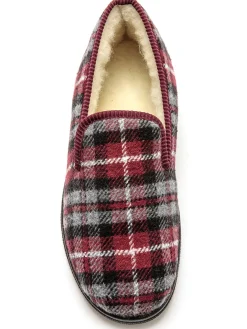 Homme Pédiconfort Charentaises mixtes fourrées laine