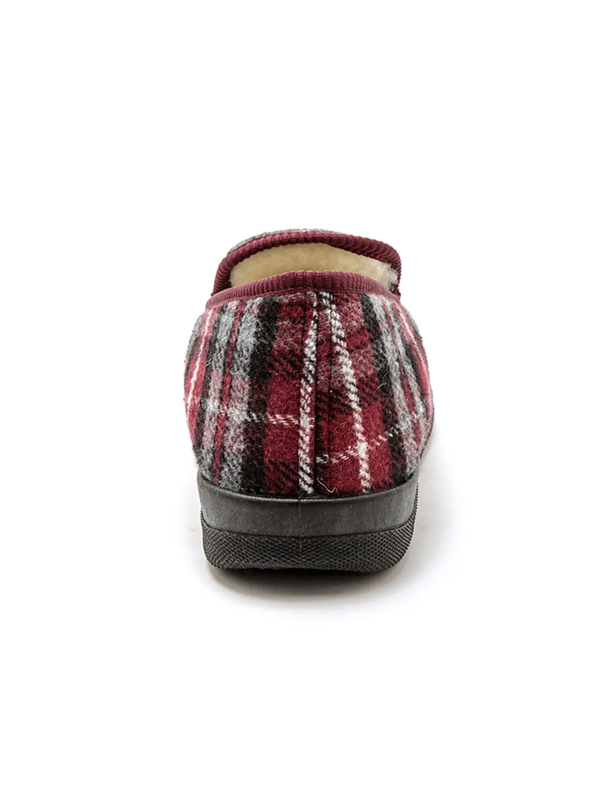 Homme Pédiconfort Charentaises mixtes fourrées laine