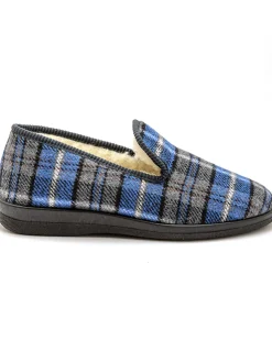 Homme Pédiconfort Charentaises mixtes fourrées laine