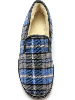 Homme Pédiconfort Charentaises mixtes fourrées laine