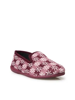 Femme Pédiconfort Charentaises tricotées extra larges