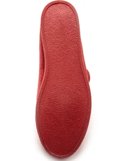 Femme Pédiconfort Chaussons à patte auto-agrippante