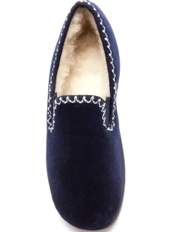 Femme Pédiconfort Chaussons fourrés laine majoritaire