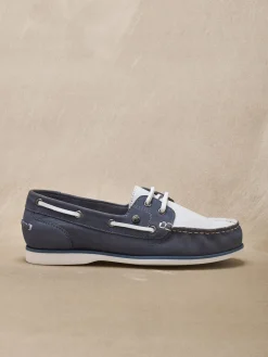 Femme Pédiconfort Chaussures bateau cuir