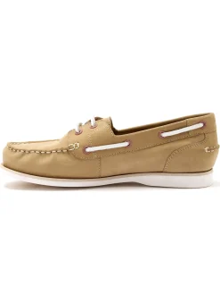 Femme Pédiconfort Chaussures bateau cuir