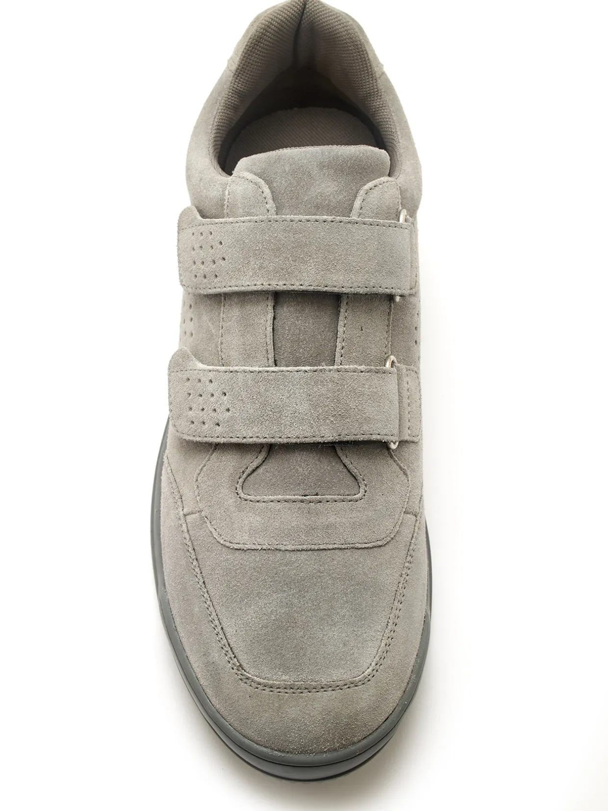 Homme Pédiconfort Chaussures cuir à scratch extra-larges