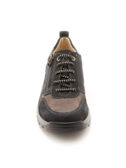 Femme Pédiconfort Chaussures de randonnée à lacets et zip