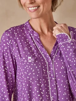 Daxon Chemise de nuit forme liquette