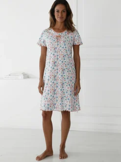 Daxon Chemise de nuit jersey pur coton