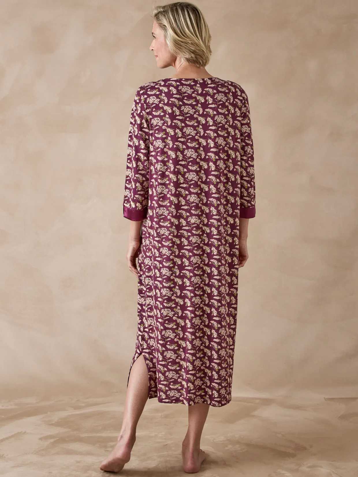 Daxon Chemise de nuit longue fluide