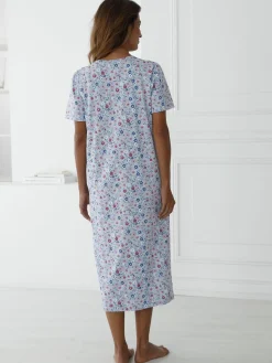 Daxon Chemise de nuit maille coton