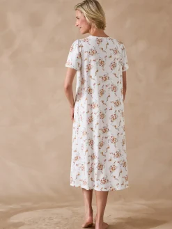 Daxon Chemise de nuit maille pur coton