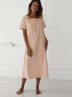 Daxon Chemise de nuit plumetis