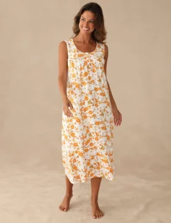 Daxon Chemise de nuit sans manches lot de 2