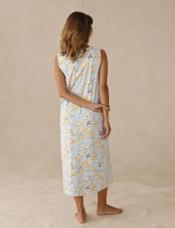 Daxon Chemise de nuit sans manches lot de 2