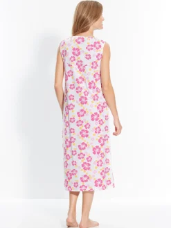 Daxon Chemise de nuit sans manches lot de 2