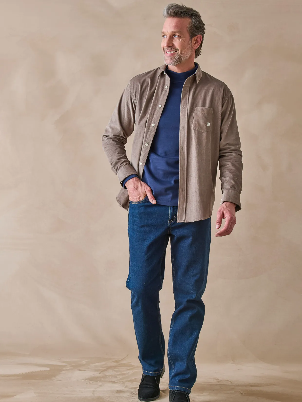 Homme Daxon Chemise en velours