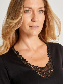 Daxon Chemise manches courtes, 10% laine