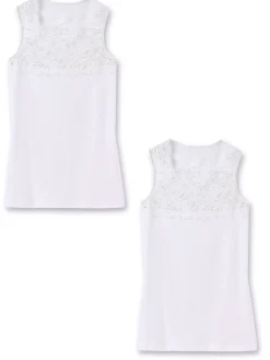 Daxon Chemise sans manches lot de 2