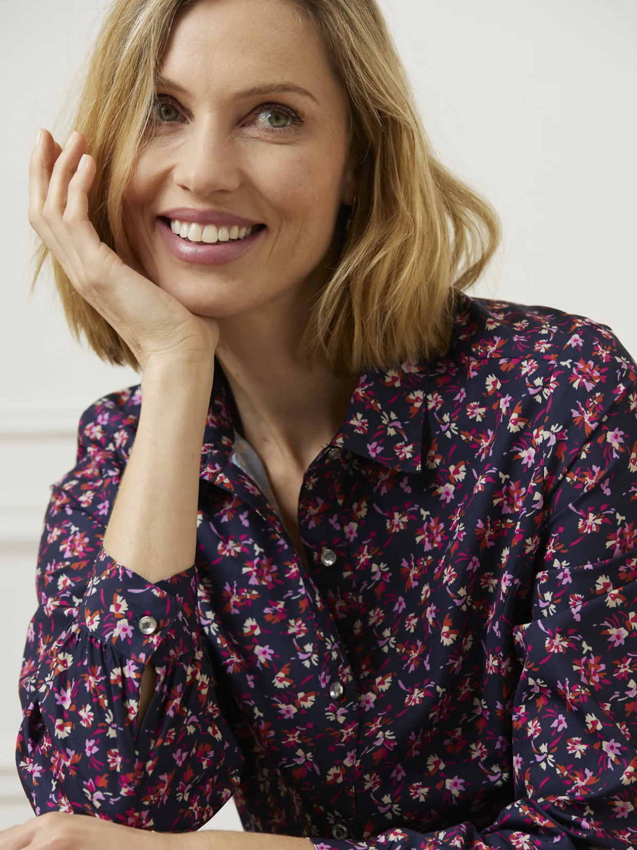 Femme Daxon Chemisier à manches longues