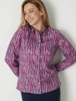 Femme Daxon Chemisier à manches longues