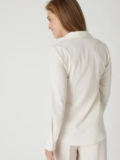 Femme Daxon Chemisier à plis effet plastron