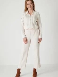 Femme Daxon Chemisier à plis effet plastron